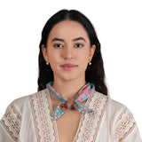 Blooming Hour Cotton Bandana - Sea Blue