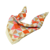 Mirage Silk Bandana - Peach Blush