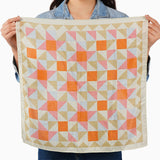 Mirage Silk Bandana - Peach Blush