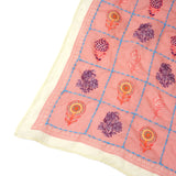 Flowerscape Cotton Bandana - Tea Rose