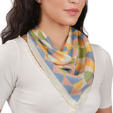 Mirage Silk Bandana - Quartz Pink