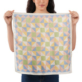 Mirage Silk Bandana - Quartz Pink