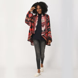 Santo Kimono - Black Cherry