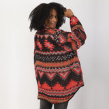 Santo Kimono - Black Cherry