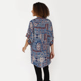 Meander Kimono - Indigo