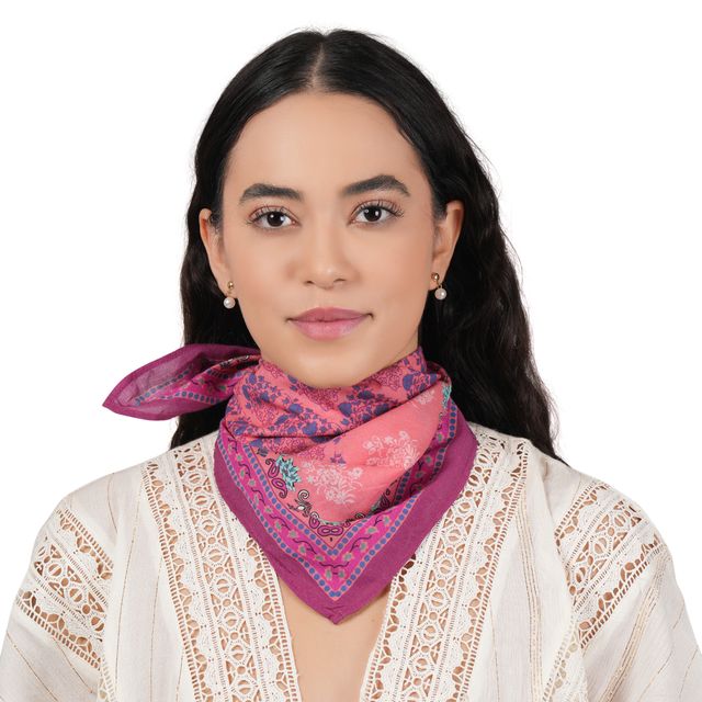 Namaste Cotton Bandana - Begonia