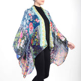 Teal Sky Eden Kimono - Teal