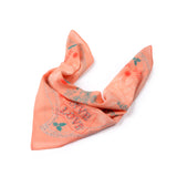 Give Love Cotton Bandana - Soft Coral