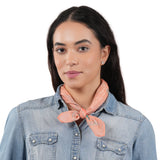 Give Love Cotton Bandana - Soft Coral