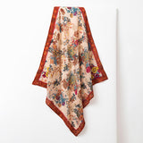 RETRO BLOOM BANDANA- CREAM
