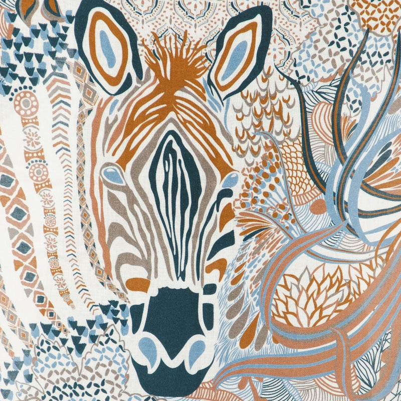 Distinctive Zebra Bandana - Cream