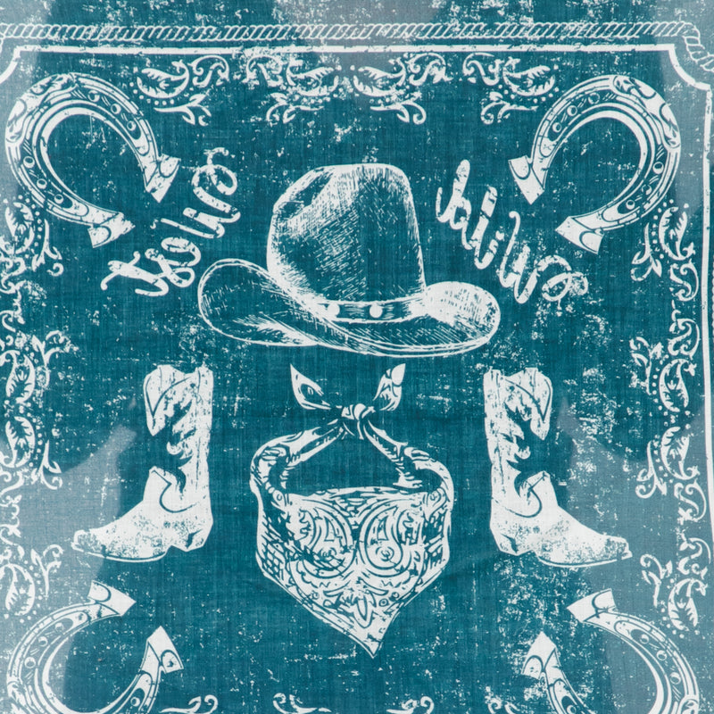 Wild West Bandana - Ocean