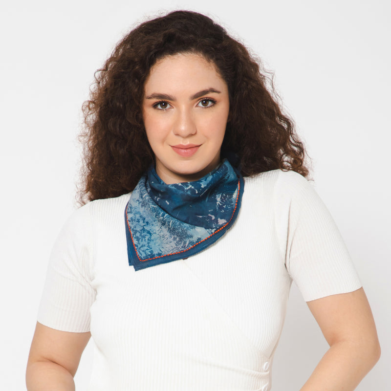 Leave Her Wild Bandana - Blue