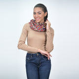 Kaleidoscope Gaze Scarf - Blue Magenta