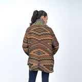 The Willow Jacquard Kimono - Rust