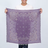 Timeless Love Paisley Bandana - Purple