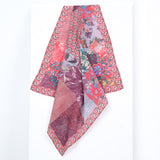 Wallpaper Patchwork Embroidered Bandana - Red