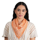 Botanical Blossom Bandana - Orange