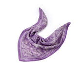 Botanical Blossom Bandana - Purple