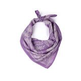 Botanical Blossom Bandana - Purple