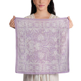 Botanical Blossom Bandana - Purple