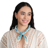 Botanical Blossom Bandana - Sky