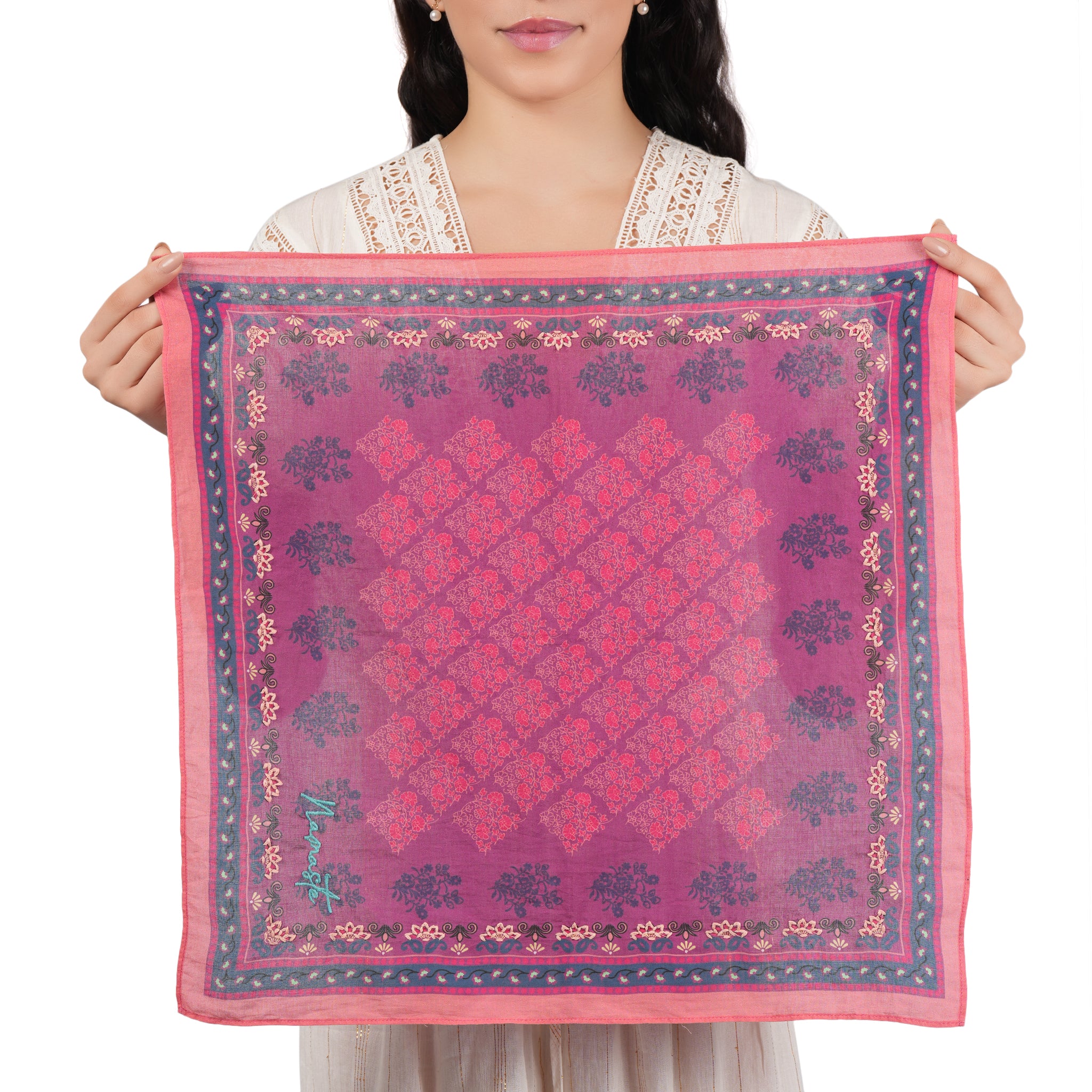Namaste Cotton Bandana - Spiced Plum