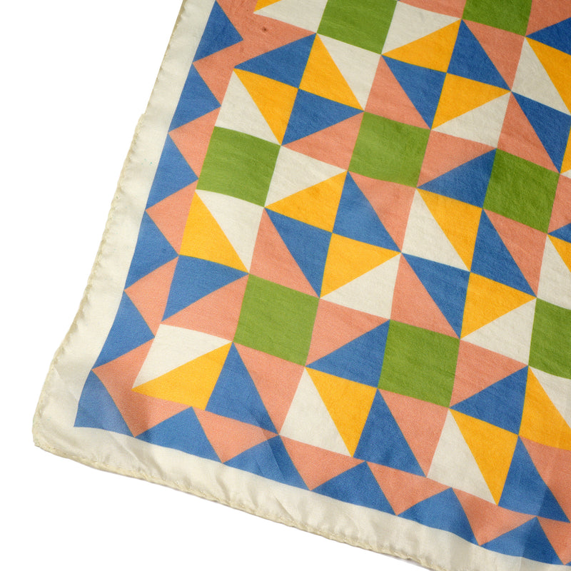 Mirage Silk Bandana - Quartz Pink