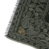 Darlinwood Soft Square Scarf -  Black