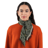 Darlinwood Soft Square Scarf -  Black