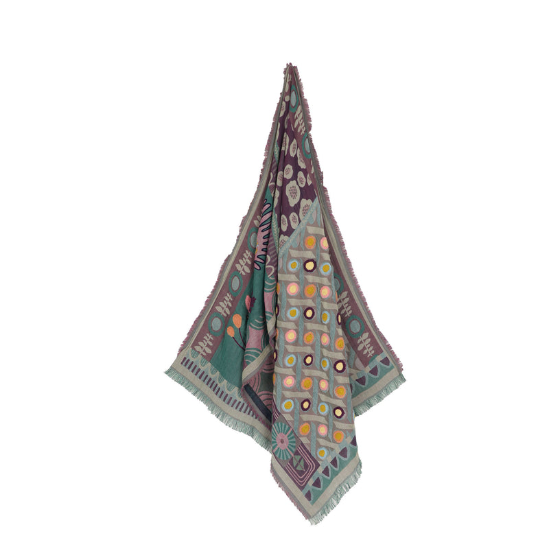 Dustflower Scarf - Cosmic Plum