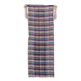 Highland Check Scarf - Cream Wine