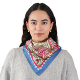 Dakota Floral Bandana - Pear