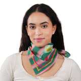 Cheers & Charms Cocktail Bandana - Dark Green