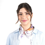 Tinned Treasures Bandana - Purple