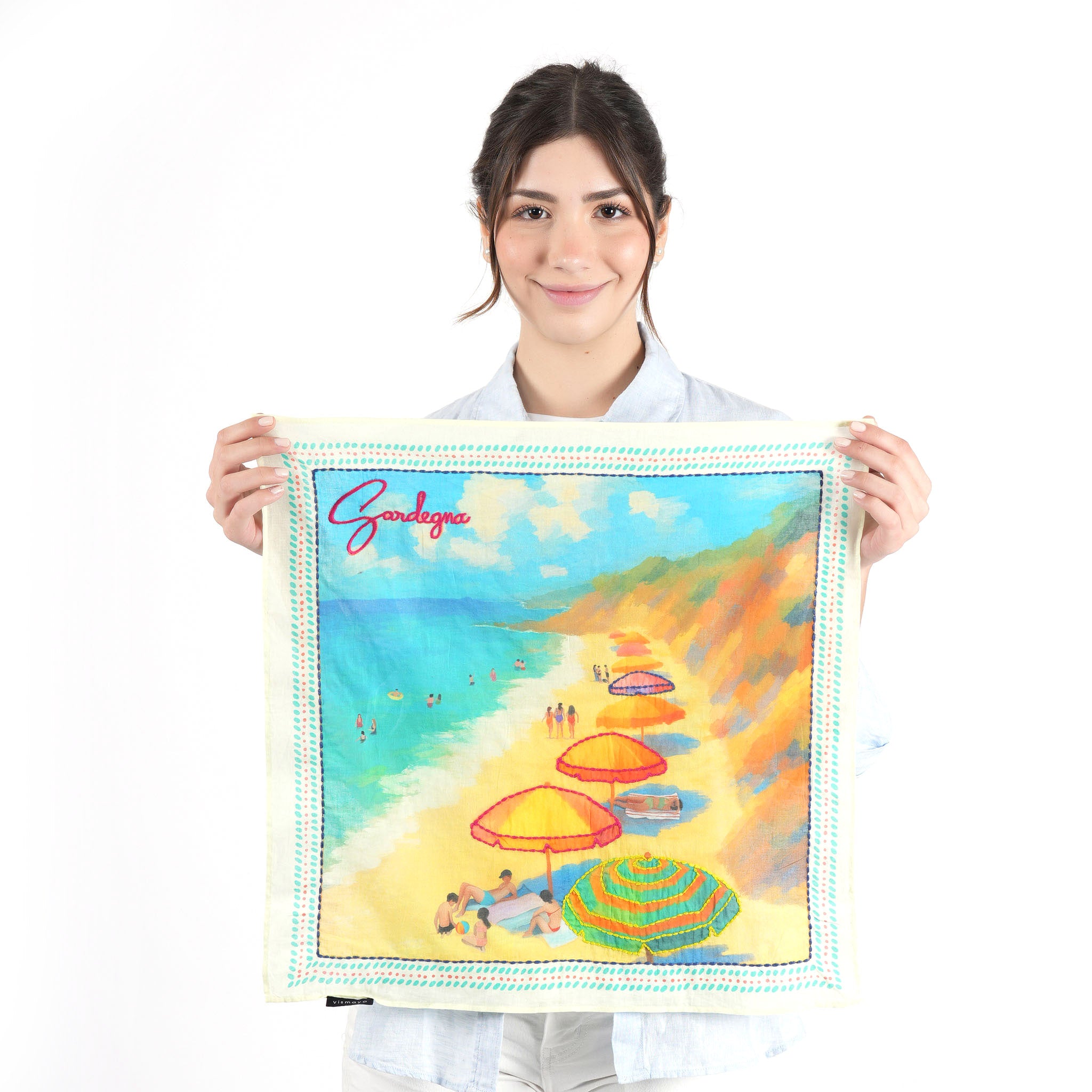 Sardegna Soleil Bandana - Sea Blue