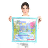 Marrakesh Dreaming Bandana - Cobalt Blue