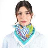 Marrakesh Dreaming Bandana - Cobalt Blue
