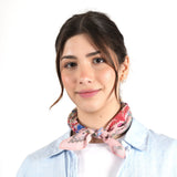 Palm Serenade Bandana - Dusty Pink