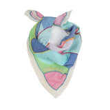 Prism Flower Bandana - Pink
