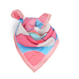 Prism Flower Bandana - Red