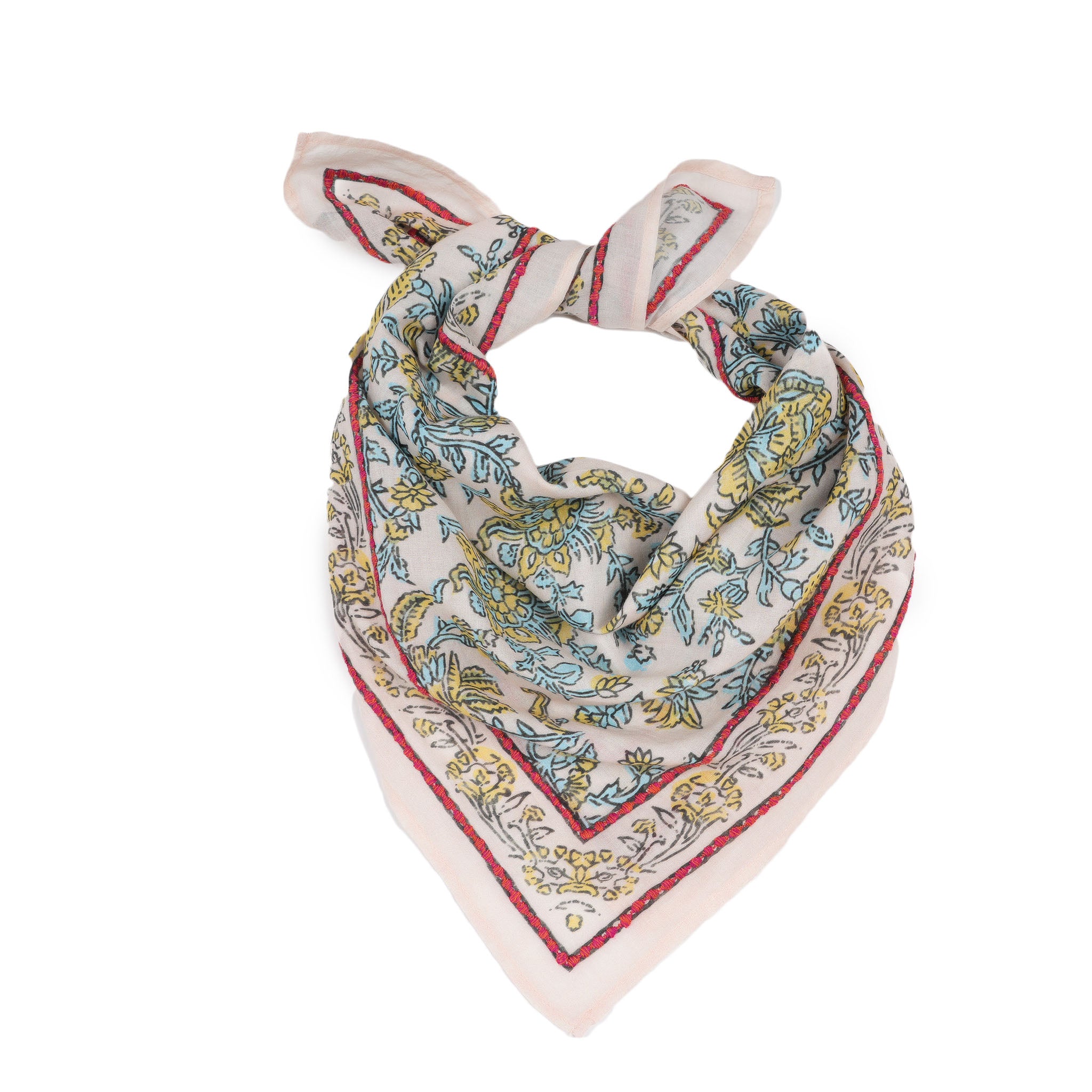 Golden Meadow Bandana - Beige