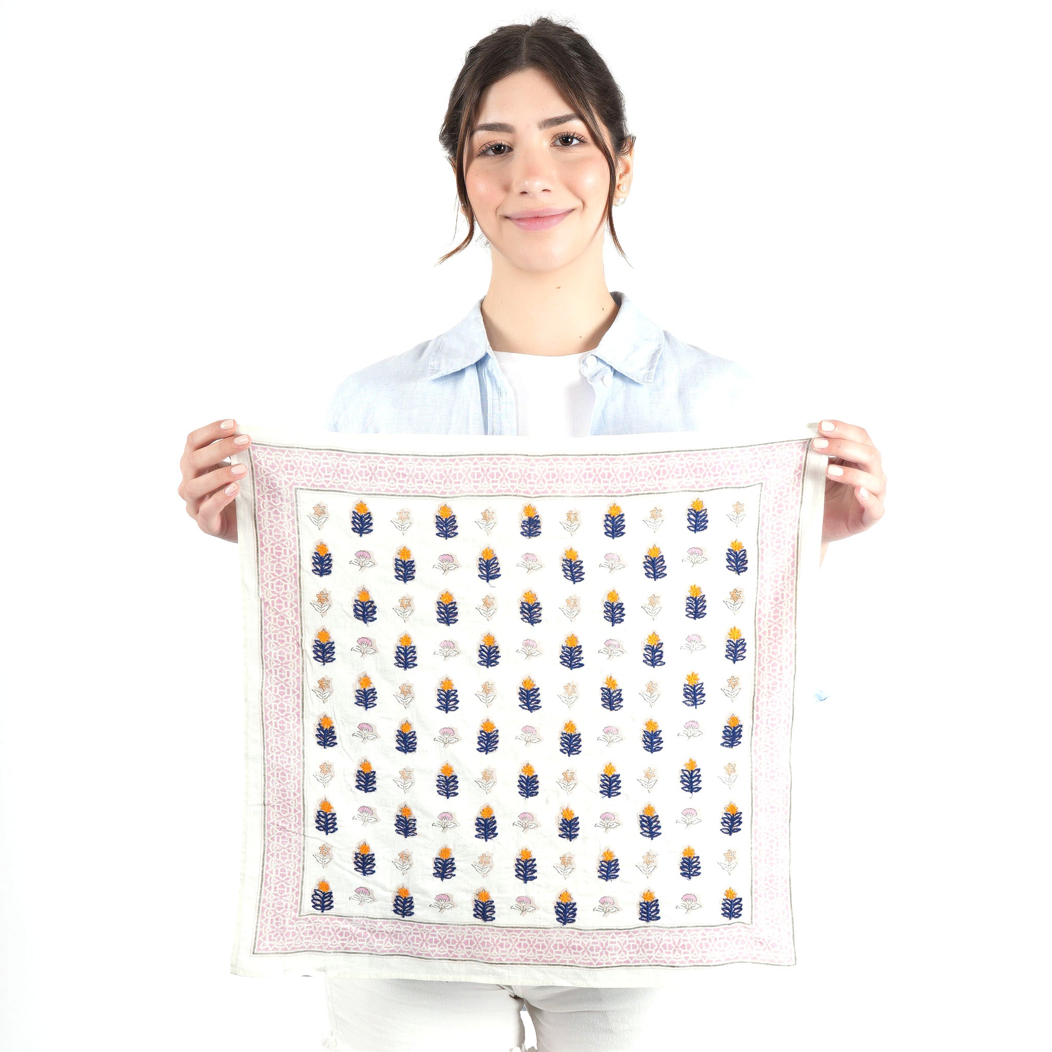 Enchanted Bloom Bandana - Barley