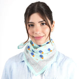 Enchanted Bloom Bandana - Mint Green
