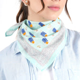 Enchanted Bloom Bandana - Mint Green