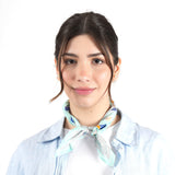Enchanted Bloom Bandana - Mint Green