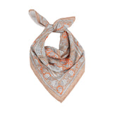 Blooming Peonies Bandana -  Tan