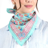 Posy  Bandana - Blue