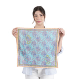 Tropical Wildcat Bandana - Blue