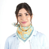 Tropical Wildcat Bandana - Mustard